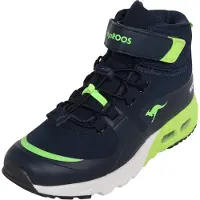 Kangaroos High Sneaker Kinder Textil & Synthetik Blau Größe: 37