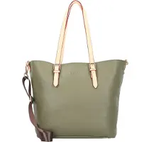 Bugatti Schultertasche Umhängetasche Ella Shopper Olive grün