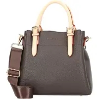 Bugatti Handtasche Umhängetasche Ella Top Handle Darkbrown braun