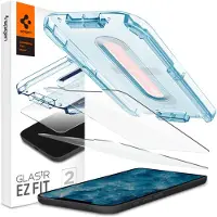 Spigen GLAStR Fit Displayschutzfolie 2er-Pack + Applicator für das Apple iPhone 12 (Pro)