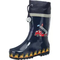 Playshoes Gummistiefel Feuerwehr Gr. 26/27