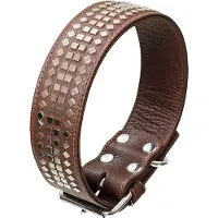 Karlie Vintage Square Stud Hundehalsband
