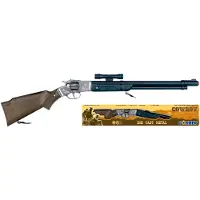 PULIO Gewehr 8 Schuss Mit Plastikpistole 68x12x3.5 Cm