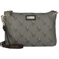 U.S. POLO ASSN. Umhängetasche Hampton Flat Crossbody Bag Brown / Brown grün