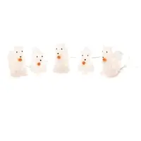 Konstsmide LED-Lichterkette "Eichhörnchen, Weihnachtsdeko aussen", Energieeffizienz: F, weiß, Gesamtlänge 9m, Lichterketten, mit 40 warmweissen Dioden, LED-Lichterkette
