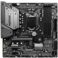 MSI MAG B365M Mortar, Intel, LGA 1151 (Socket H4), Intel Core i3, Intel Core i5, Intel Core i7, Intel Core i9, Intel Pentium, LGA 1151 (Socket H4), DDR4-SDRAM, 64 GB