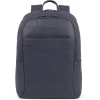 Piquadro Black Square Laptop-Rucksack blaugrau CA4762B3-BLU4