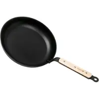 De Buyer 8780.28, Rund, Allzweckpfanne, Schwarz, Aluminium, Edelstahl, Keramik, Gas, Halogen, Induktion, Versiegelte Platte, Frankreich