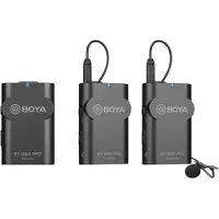 Boya BY-WM4PRO K2 - Mikrofone - 2 Sender + Lavaliermikrofone