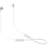 JBL Tune 215 Kopfhörer Kabellos im Ohr, Nackenband Musik Bluetooth Weiß