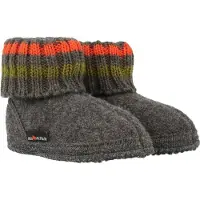 Iesse Schuh Haflinger Schuhe Hausschuhe Hüttenschuhe Wolle Paul anthrazit 631051-0-4, Größe:37 EU, Farbe:Grau