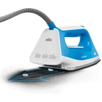 Braun CareStyle 1 IS1012BL, Pump-driven steam ironing station, 2400 W, 340 g/min, Keramik-Bügelsohle, 5,5 bar, 1,5 l