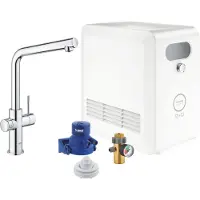 GROHE 31347003, Standard, Chrom, Hebelgriffe, Einzelbild, Typ L, Keramik