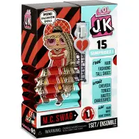 Mga L.O.L. Surprise! J.K. Doll - M.C. Swag, Babypuppe, Weiblich, 4 Jahr(e), Mädchen, Mehrfarbig