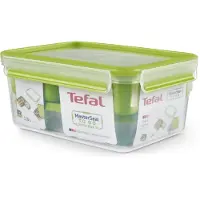 Tefal N10716, Box, Rechteckig, Grün, Durchscheinend, Polypropylen (PP), Polypropylen (PP), Deutschland