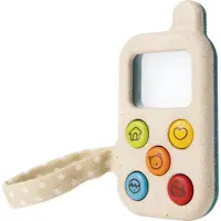 PlanToys My First Phone, 1 Jahr(e), Mit Ton, Stoff, Mehrfarbig