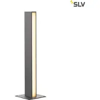 SLV 232165 H-POL 60, Wege- und Standleuchte, einflammig, LED, 3000 K, anthrazit, L/B/H 16,5/16,5/66 cm