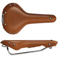 Selle Royal Selle Italia Mitica, Fahrradsattel, Stadt, Unisex, Braun, Einfarbig, Leder