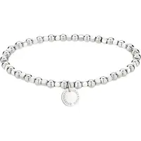 Liebeskind berlin Armband "Schmuck Geschenk Edelstahl Armkette", silber (edelstahlfarben), Armbänder, Damen, 17cm, Edelstahl Polyurethan, Edelstahl, Polyurethan, Armband