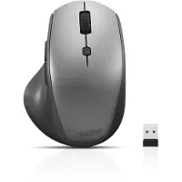 Lenovo 4Y50V81591, rechts, Optisch, RF Wireless, 2400 DPI, Schwarz, Grau