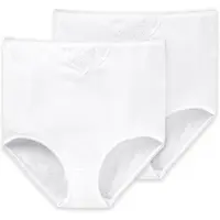 Schiesser Maxislip "Cotton Essentials" mit zarten Stickerei-Motiven