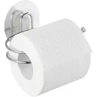 Wenko Osimo Static-Loc Toilettenpapierhalter, Für alle glatten und leicht strukturierten Oberflächen, 1 Stück