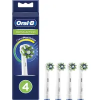 Oral-B CrossAction 80338435, 4 Stück(e), Weiß, CleanMaximiser, Deutschland, , 21,8 g