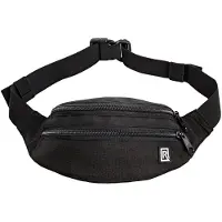 BlackRapid Waist Pack mit 2 Reißverschluss & verstellbarem Gürtel schwarz