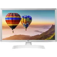 LG 24TN510S-WZ.API, 61 cm (24"), 1366 x 768 Pixel, HD, LED, 14 ms, Weiß