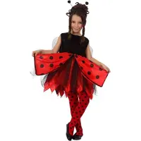 Atosa Ladybug Mädchenkostüm