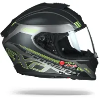 Scorpion EXO 1400 Air Free Helm Farbe: Schwarz Matt/Gelb, Grösse: XL (61/62)