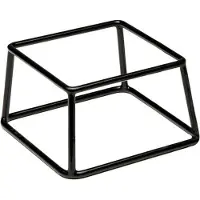 Aps MULTI Buffetständer, Topfuntersetzer mit Schwarzer Antirutschbeschichtung, Maße (B x L x H): 18 x 18 x 10 cm