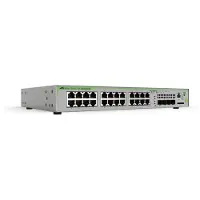 Allied Telesis GS970M, Managed, L3, Gigabit Ethernet (10/100/1000), Power over Ethernet (PoE), Rack-Einbau, 1U