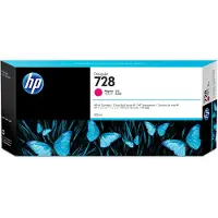 HP 728 Magenta DesignJet Druckerpatrone, 300 ml, DesignJet T730 Drucker, DesignJet T830 Multifunktionsdrucker, Thermal Inkjet, Magenta, Singapur, 283 mm, 41 mm