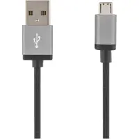 Deltaco Micro-113f Usb-a Auf Micro-usb-kabel