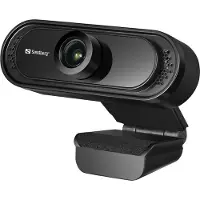 Sandberg USB Webcam 1080P Saver, 2 MP, 1920 x 1080 Pixel, Full HD, 30 fps, 1920x1080@30fps, 1080p