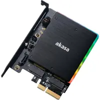 Akasa AK-PCCM2P-03 - storage controller - M.2 Card / SATA 6Gb/s - PCIe