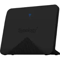 Synology MR2200AC, Wi-Fi 5 (802.11ac), Dual-Band (2,4 GHz/5 GHz), Ethernet/LAN, Schwarz, Tabletop-Router