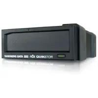 Tandberg Data O-T Externes RDX QuikStor Laufwerk, schwarz, USB3+ Schnittstelle, Speicherlaufwerk, RDX-Kartusche, USB, RDX, 15 ms, Schwarz