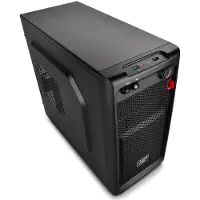 DeepCool Smarter USB 3.0 x1, USB 2.0 x 1, Mikrofon x1, Spk x1, Schwarz, Micro ATX, Netzteil im Lieferumfang enthalten Nein
