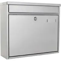 Rottner Briefkasten Hochhaus II silber