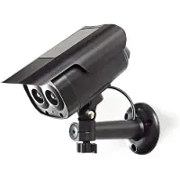 Nedis DUMCBS30BK, Patrone (Form), Schwarz, IP44, Wand- / Decken, AA