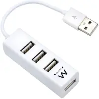 Ewent EW1122, USB 2.0, USB 2.0, Weiß, USB, 1 Stück(e)