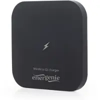 Gembird EG-WCQI-02, Drinnen, USB, 5 V, Kabelloses Aufladen, 0,5 m, Schwarz