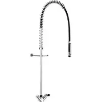 Delabie Geschirrspülbr. schw m. Mischer+Handbr.433010, o.Auslaufvent.