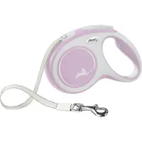 Flexi New Comfort M Gurtleine 5 m Rosa