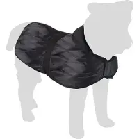 Flamingo Karlie 5232254 Hundemantel Eisbär L: 45 cm schwarz 1 Bauchgurt