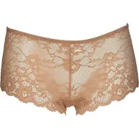 After Eden Hipster "Daisy", Damen, Gr. XL, rosa (powder), Spitze, Obermaterial: 52% Nylon, 36% Polyamid, 12% Elasthan, körpernah, Unterhosen Hipster, mit Spitze, bequem, eng, weich, feminin, elastisch