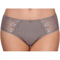 Susa Slip "Damen Slip Latina", Damen, Gr. 46, lila (frosty lavender), Spitze, Obermaterial: 78% Polyamid PA. 16% Elasthan EL. 6% Baumwolle CO., Unterhosen Slip