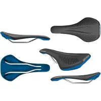 Spank Herren-Skateboard-Sitz, 142mm, schwarz/blau